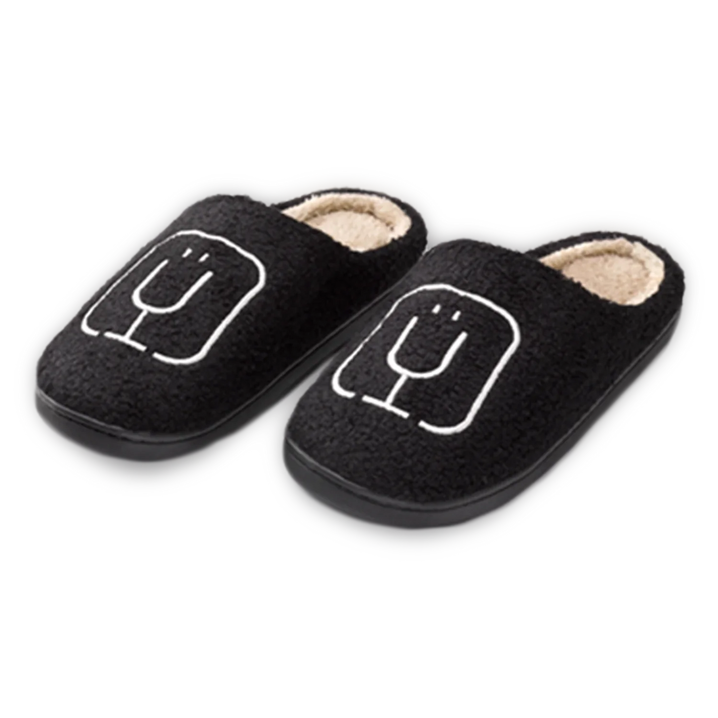 brumate-fuzzy-slippers-black-z6 apparel-slippers.webp